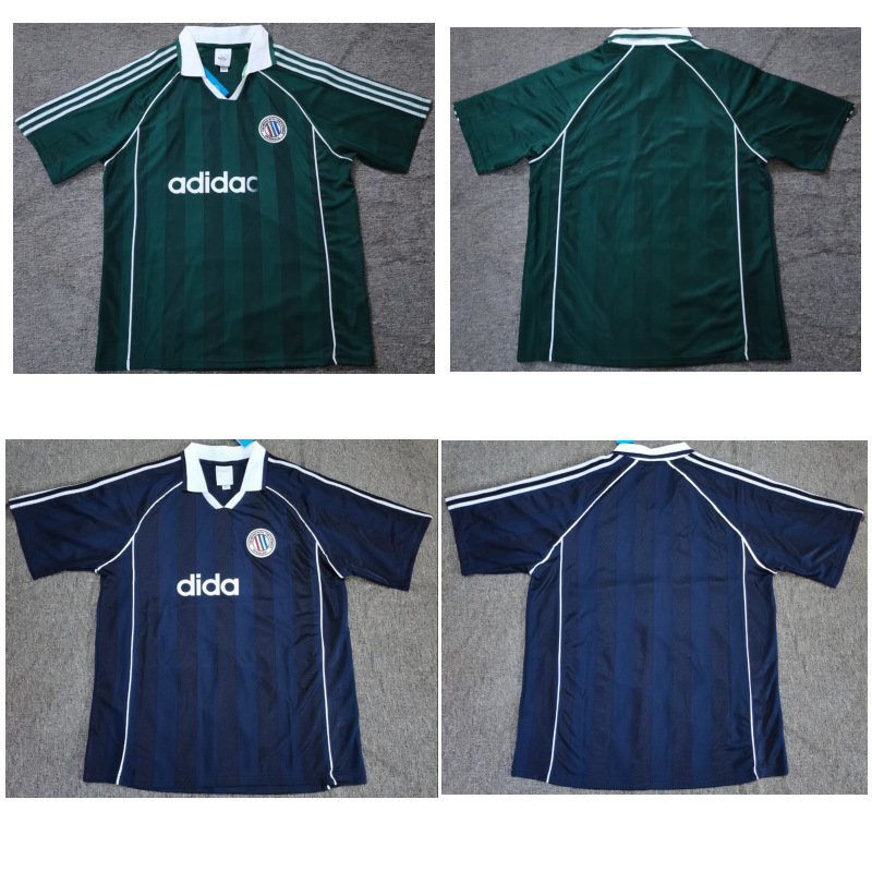 Retro 2526 model clover short-sleeve football casual T-shirt clothing Football uniform jersey Retro 2526 model clover short-sleeve football casual T-shirt clothing Football uniform jersey