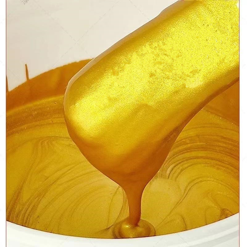 厂家直供珠光粉云母珠光粉珠光金默克珠光金24K金色油墨涂料陶瓷