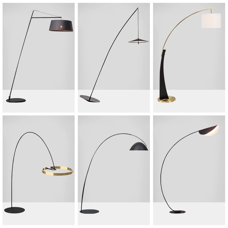 Design modern minimalistic floor lamp