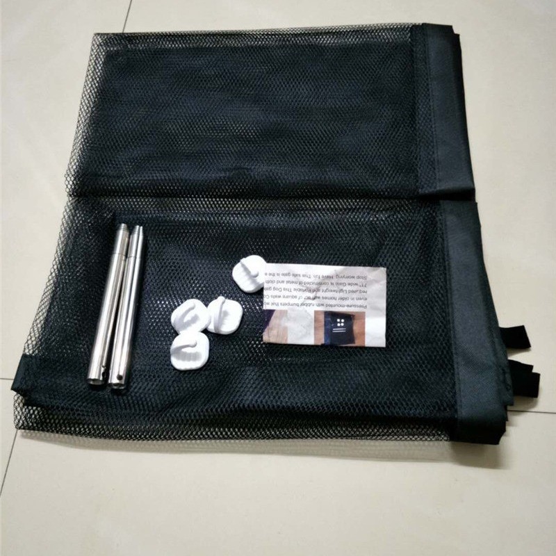 Valla de perro mascota transfronteriza portátil plegable aislamiento neto hogar Punch-libre barrera protectora red de seguridad al por mayor