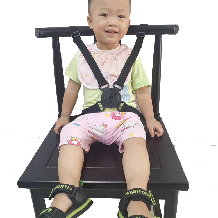 四点式宝宝安全带婴儿餐椅儿童推车配件绑带二点式安全固定器
