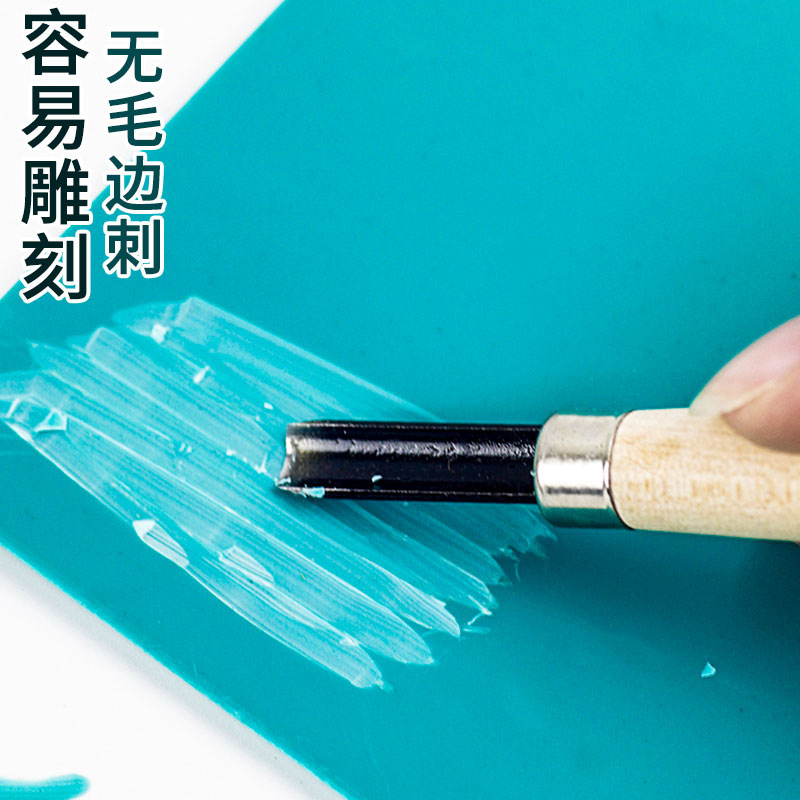 Placa de goma suave de PVC verde placa de goma de impresión Placa de grabado verde Placa de goma verde placa de goma varias especificaciones