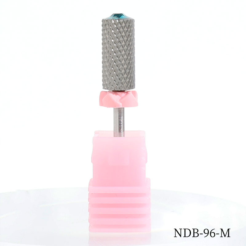 Polizador de uñas general caja de cabeza de molienda para cargar y descargar uñas para eliminar la piel muerta, pulido y limpieza de polvo, pequeño conjunto de bolsillo de acero de tungsteno de color fantasma