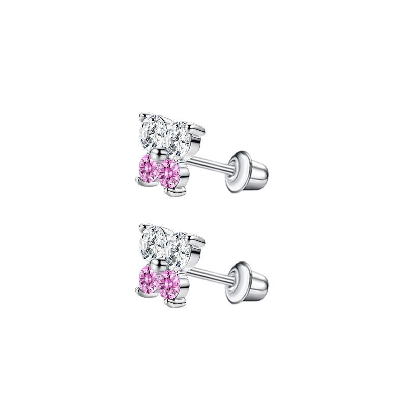 Pointed titanium steel lip stud product view