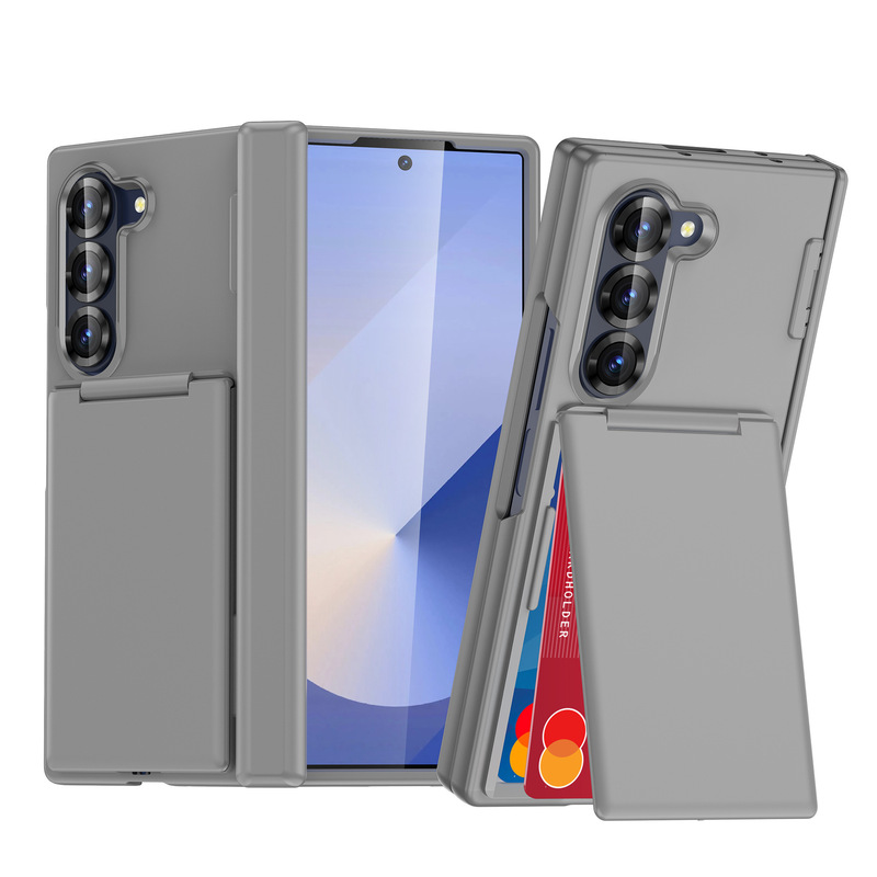 サムスン ZFold 30% off スタックカードホルダー携帯電話ケース ZFold6 肌の感触の携帯電話保護カバーに適した国境を越えた新製品|undefined