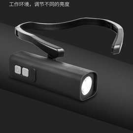 新款头灯强光充电户外多功能登山夜钓鱼专用长续航感应头戴手电筒