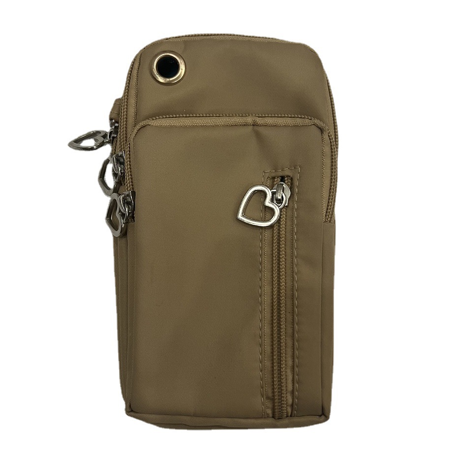 Venta al por mayor transfronteriza 2022 nuevo bolso de teléfono móvil crossbody de las mujeres monedero bolso de la muñeca bolsa de brazo deportivo bolsa de tela crossbody