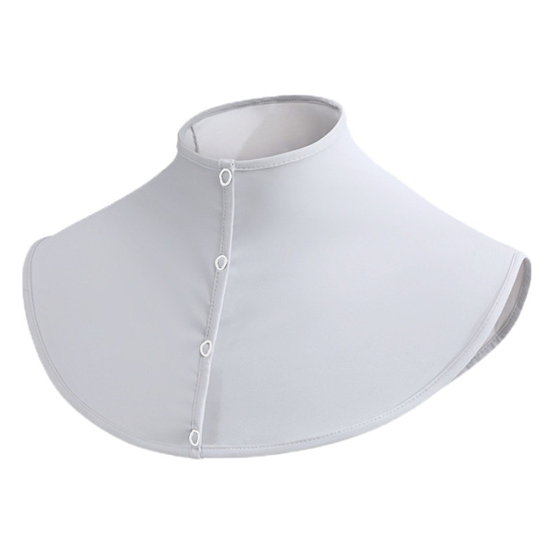 New Ice Silk sunscreen collar women's summer driving anti-ultraviolet neck thin skin care neck sunscreen shawl