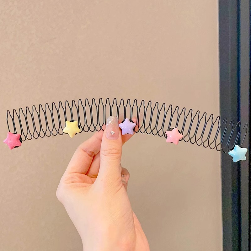 Niña tira peinado de cabello de niños peinado de cabello de artefactos detrás de la cabeza clip de cabello de cabello de niñas peinado de cabello de cabeza