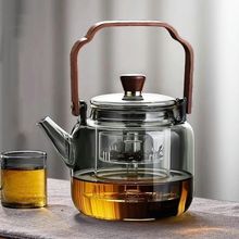 煮茶壶玻璃2025加厚耐高温家用单提梁花茶电陶炉烧水壶玻璃泡茶壶