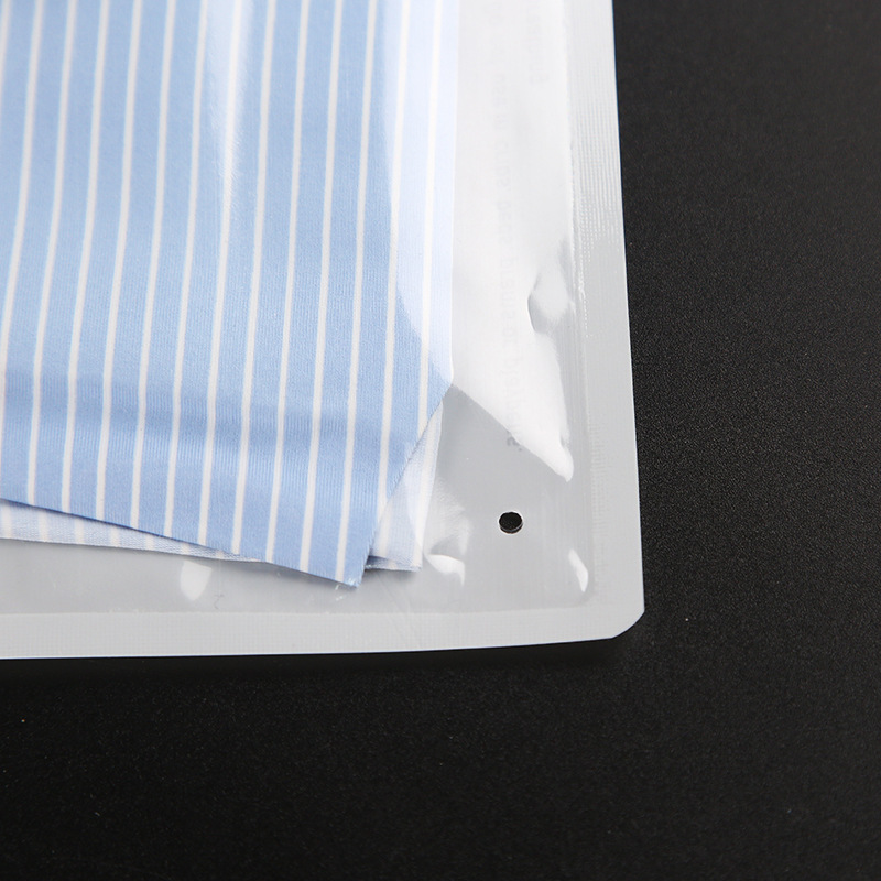 Packaging bags for men's and women's underwear, individually packed in Japanese-style self-sealing plastic bags, universal composite three-side seal