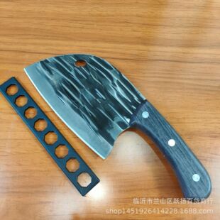 Household Kitchen Knife Stainless Steel Kitchen Knife Horizontal Pattern Kitchen Knife Five Yuan and Six Yuan Running Jianghu Daily Necessities Supply