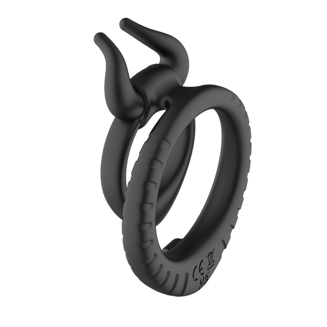 Bull Head Vibrating Ring with Prostate Massager, 10 Frequencies, Magnetic USB Charging — detail image 16