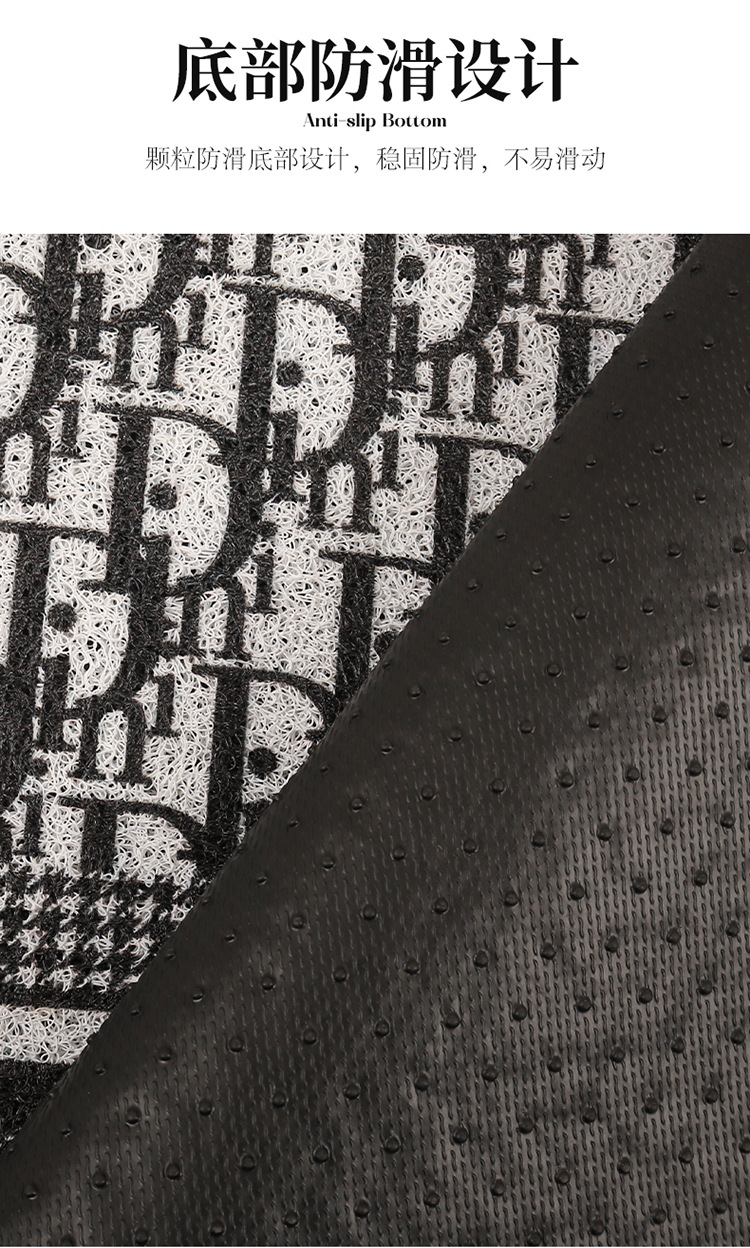 Car Mat Female Main Driving Thickened Silk Ring Model Universal Single Piece Anti-Slip Fixed Car Anti-Dirty Carpet Floor Mat