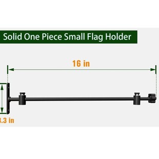 Cross-Border Exclusive Supply of Wrought Iron Courtyard Wall-Mounted Garden Flagpoles, Detachable Hanging Flag Vertical Version, Hanging Flagpole Type