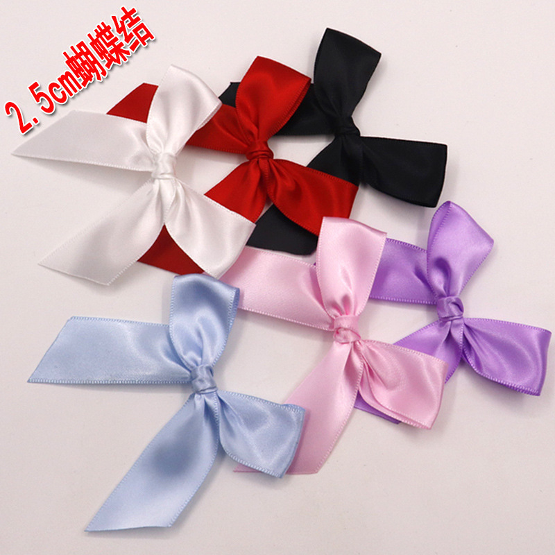 Factory wholesale professional hand-made polyester ribbon ribbon ribbon bow handmade small bow gift packaging clothing Factory wholesale professional hand-made polyester ribbon ribbon ribbon bow handmade small bow gift packaging clothing