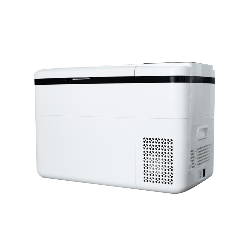 Refrigerator 28L Car Refrigerator Household Small Cooling and Heating Box Dual-Use for Car and Home Student Dormitory Mini Refrigerator
