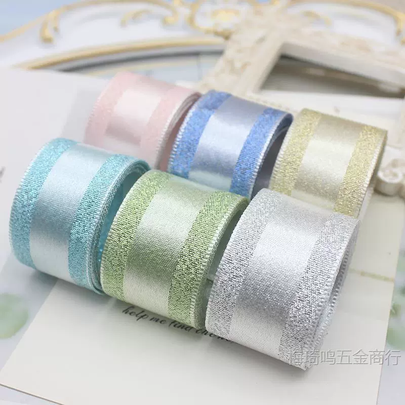 Сатиновая лента своими руками, декоративный материал ручной работы для поделок, красочная лента шириной см.