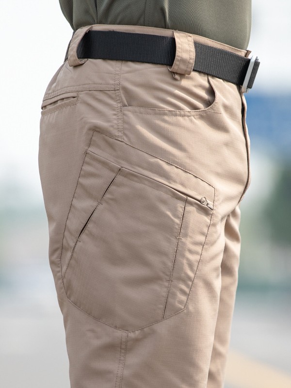 Pantalones tácticos IX5 de cónsul transfronterizo, ropa de entrenamiento suelta antiarañazos para hombre, monos de combate, pantalones de abanico militar de múltiples bolsillos
