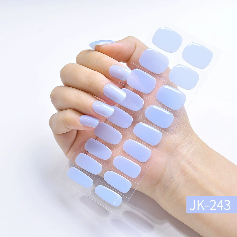 Набор для ногтей XT Gel с наклейками, искусственные ногти и лак для ногтей