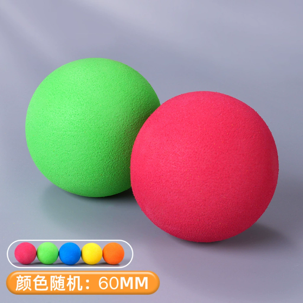 Сponge styrofoam ball, elastic soft bullet, toy, direct factory sales