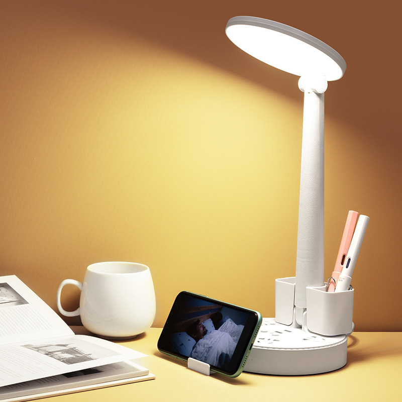 直播供应创意智能USB插座卧室护眼灯简约LED夜灯延长线电源排插