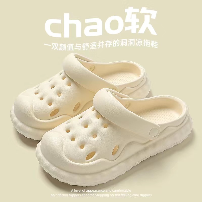 Zuecos de EVA para mujer plataforma gruesa verano