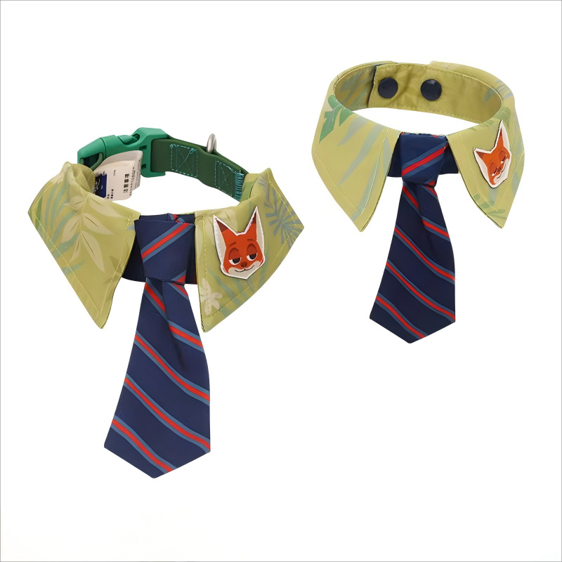 Mad Animal City serie de toallas de saliva perro Nick corbata perro grande oro adorable accesorios de mascotas