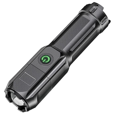 Factory Direct Sales Abs Strong Light Focusing Flashlight Outdoor Portable Home Commonly Used Led Distribution Hot Flashlight
