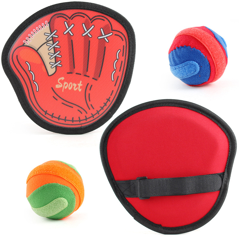 Niños lanzan un juego de raqueta de blanco adhesivo Velcro bola adhesiva indoor al aire libre padres-hijos interacción juguetes deportivos de ocio