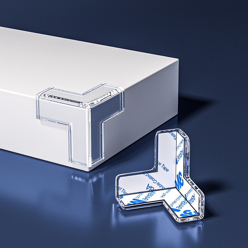 Children's table anti-collision corner glass tea table Safety edge protection corner anti-collision baby anti-collision stickers T-type protective cover