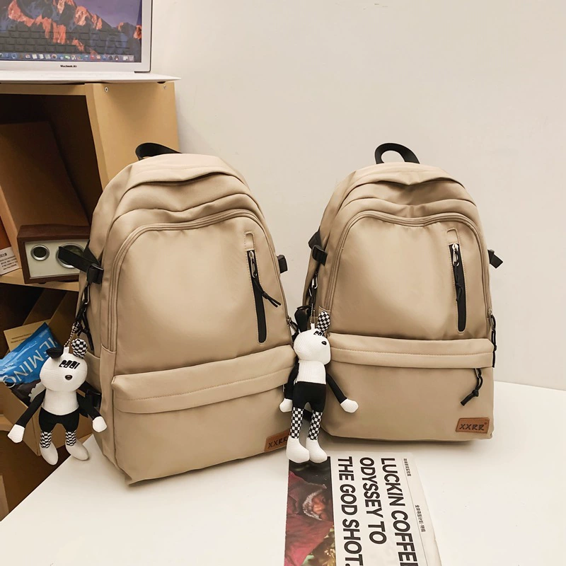 Fashionable capacious backpack, shoulder bag for leisure