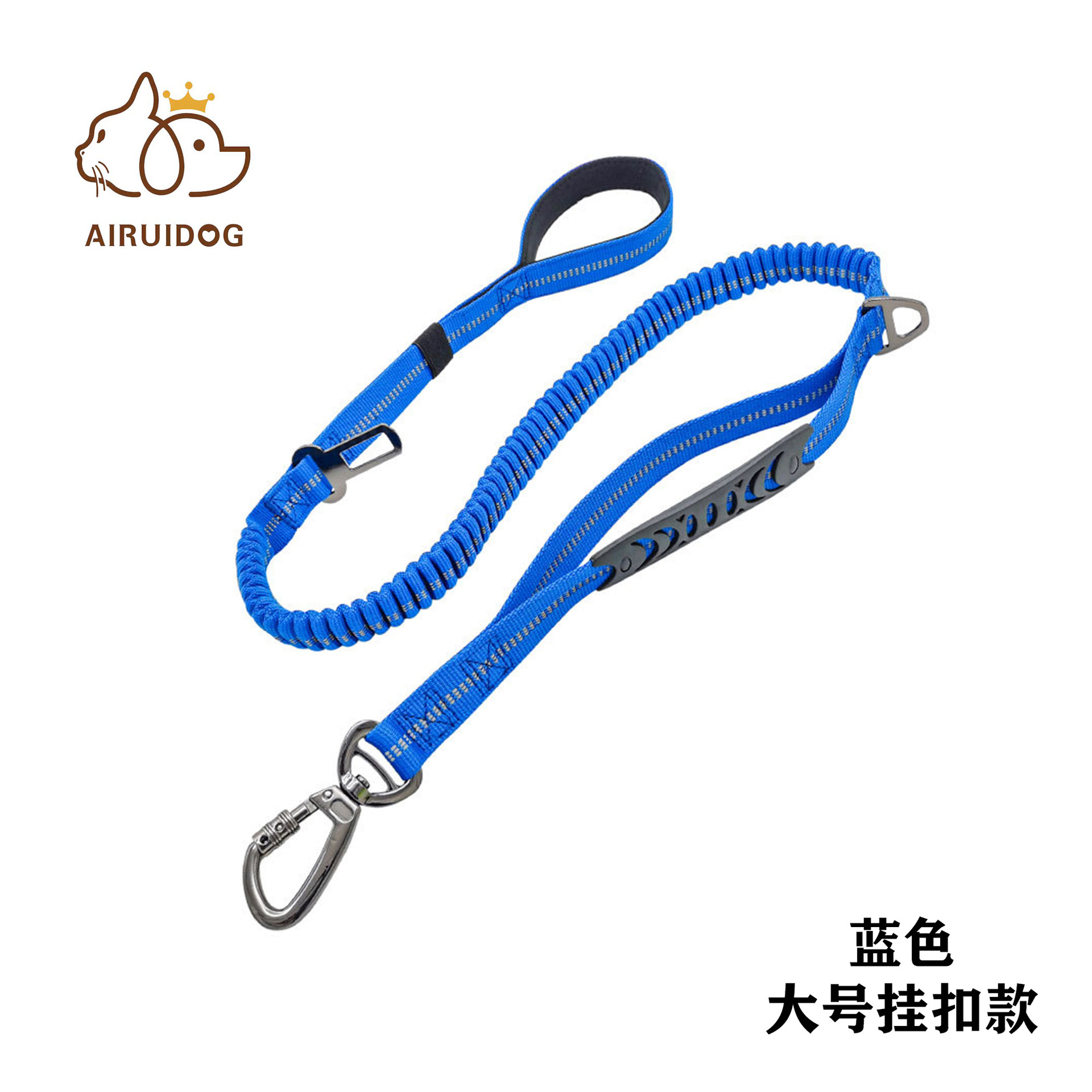 Hebilla colgante convencional azul