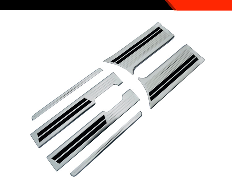 Suitable for SPACIA modified threshold bar SPACIA COSTOM interior modified car door welcome pedal threshold