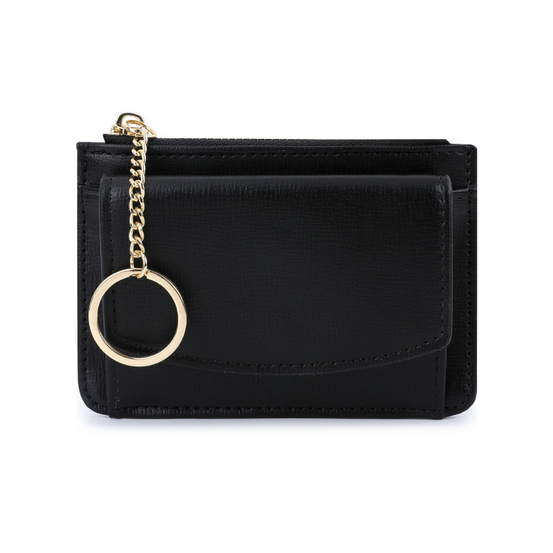 Telian nuevo portatarjetas transfronterizo titular de la tarjeta estudiante comida tarjeta cubierta protectora multi-Tarjeta llavero monedero de la moneda de las mujeres