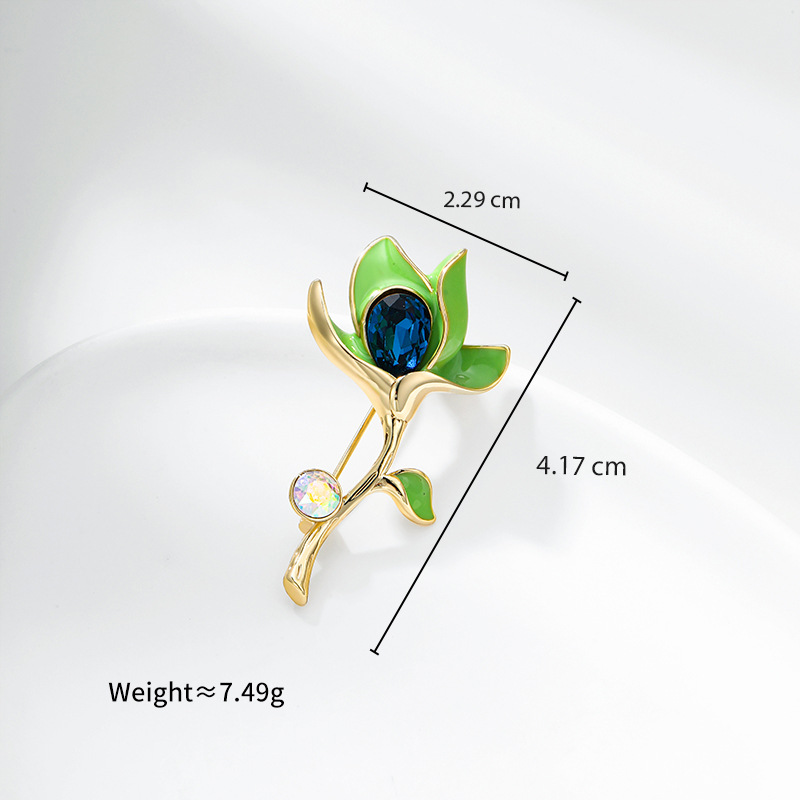 Xuping broche de alto nivel lujo ligero nicho accesorios de ropa temperamento viento broche fuente fábrica al por mayor personalizada image 23