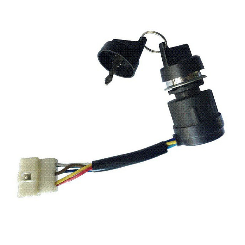 thumbnail image 1 of Combinación de cerradura de puerta electromecánica de corte del interruptor de encendido del generador del tractor, 1 of 5