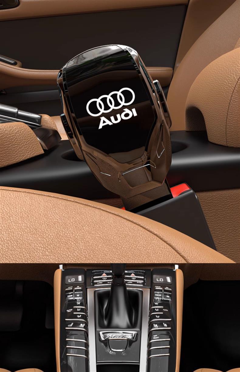 Cross-border settable LOGO car safety plug with sleeve bayonet extension plug socket car pick card mirror