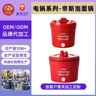 厂家哇噢OEM/ODM电锅多功能小型电煮锅迷你泡面锅学生宿舍电热锅