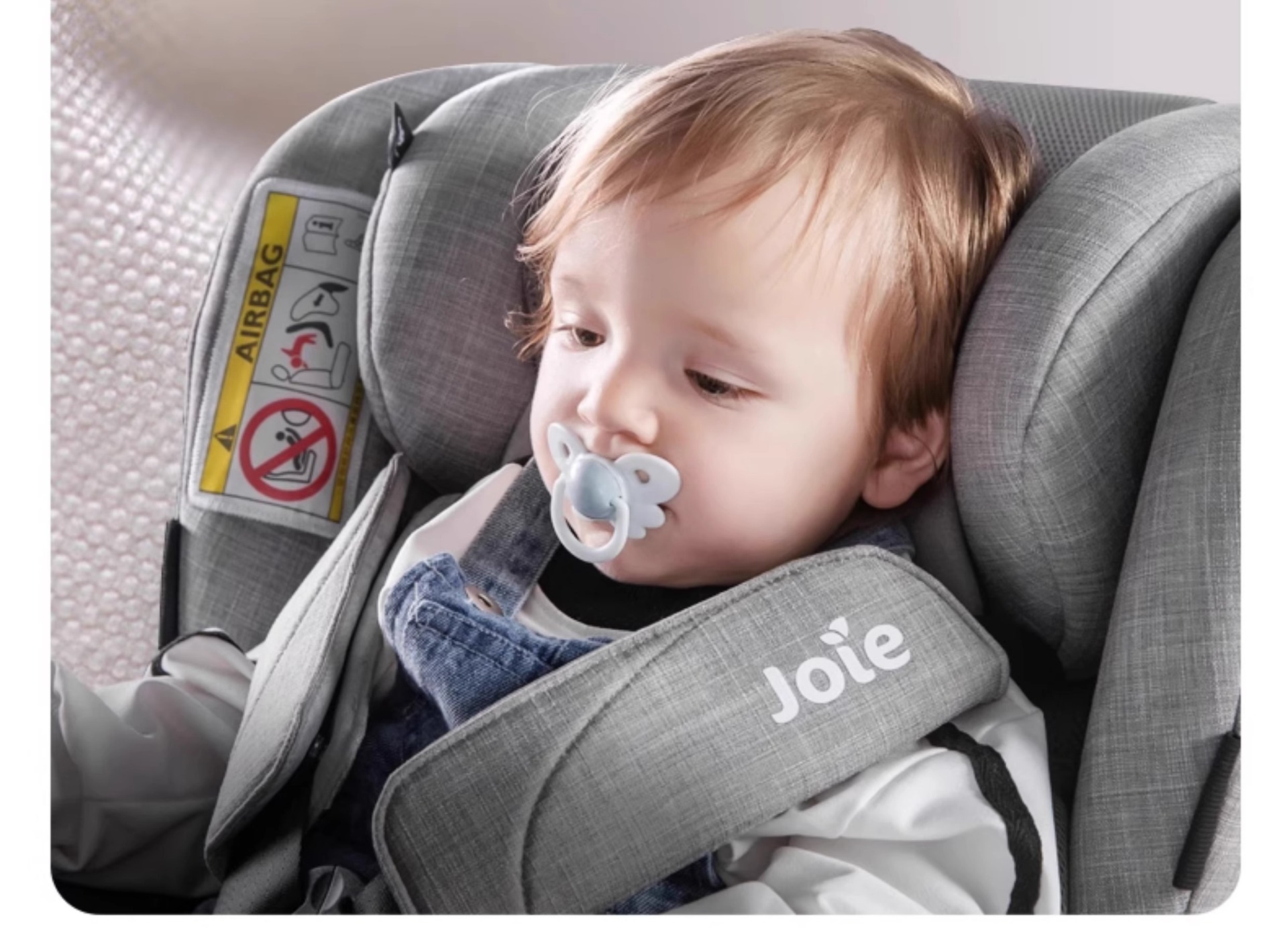 Joie Kids Safety Seat Adac Car Car for 0-4 Years Old 360 Rotating Gyro Warrior Pro