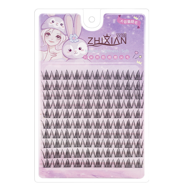 Pestañas postizas, retrato familiar, pegamento de gran capacidad, girasol, zorro, garra de gato, rollo de flores grande natural, pestañas silvestres puras