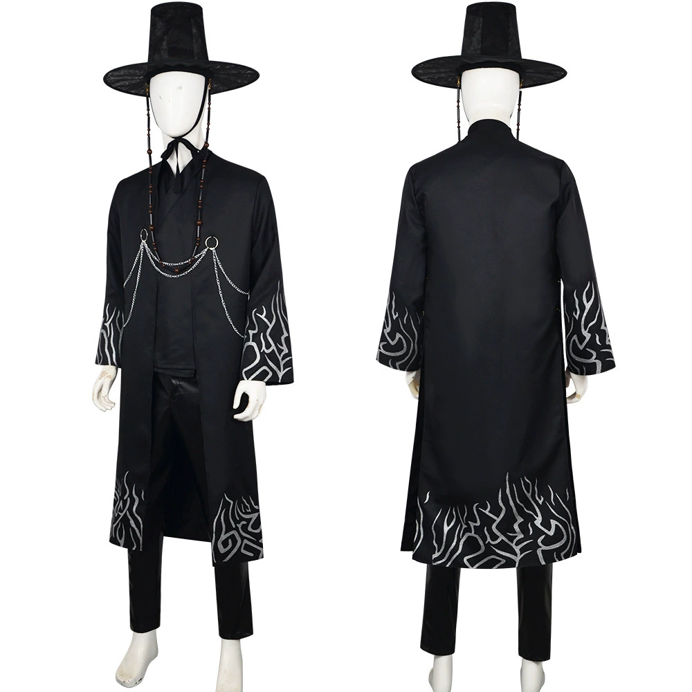 Black set for boys, cosplay
