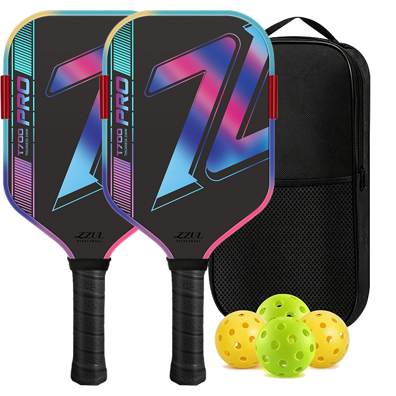 T700 carbon fiber pickleball racket, a cross-border bestseller in Europe and America, popular pickleball racket P2