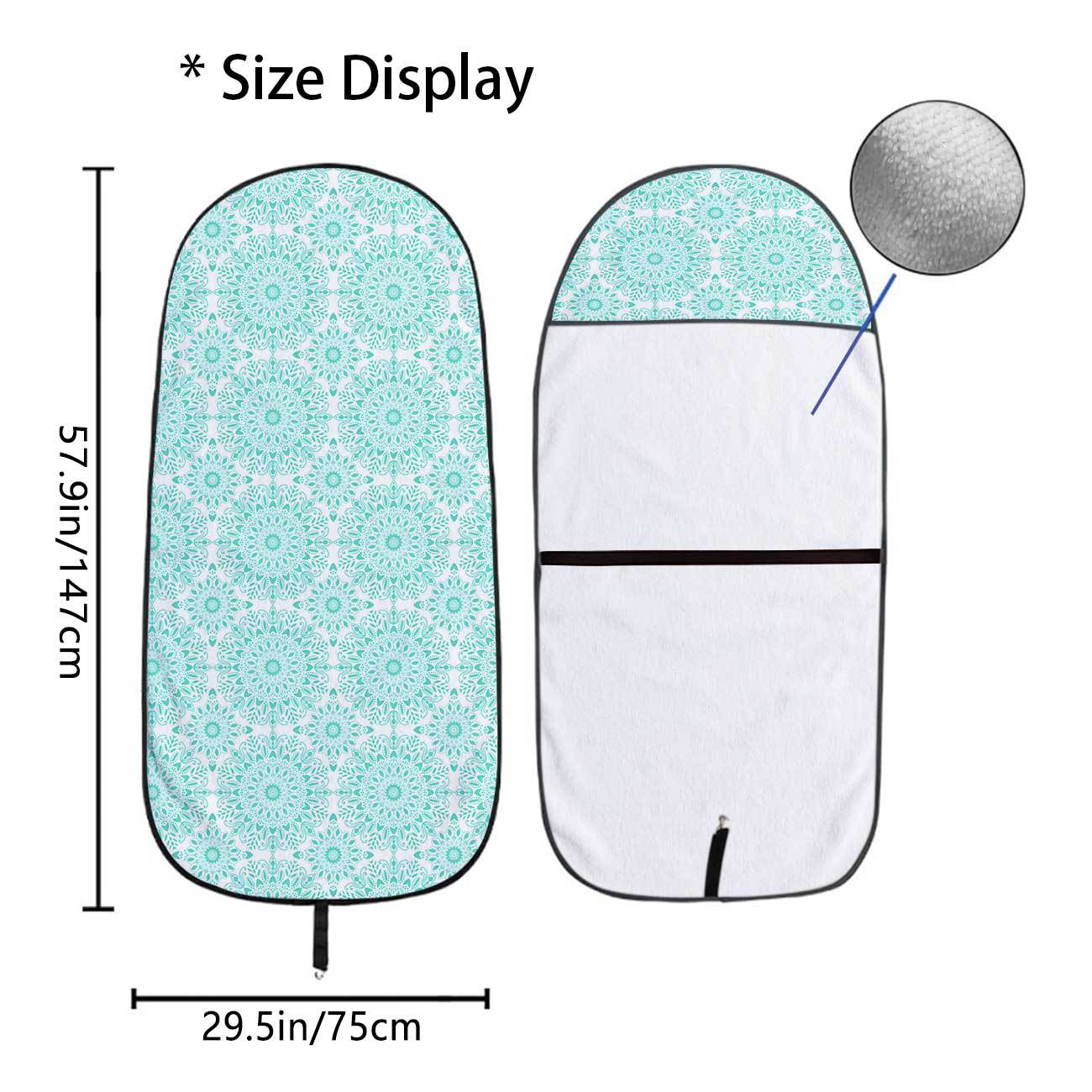 Car seat towel cover for front seats, suitable for gym and exercise, universal for all seasons, car use 171
