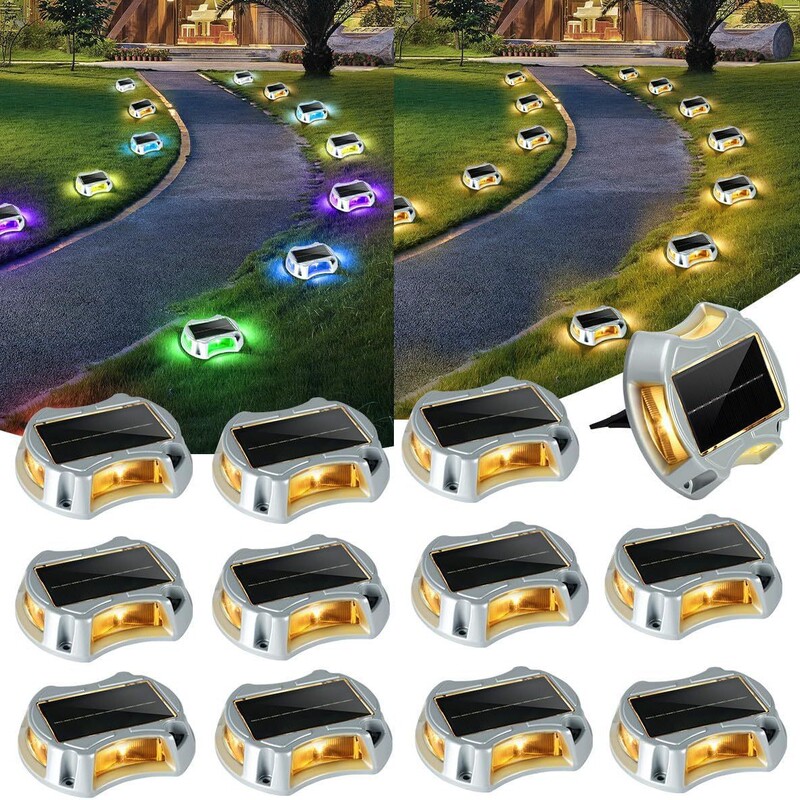 Solar new deck lights cross-border floor lights landscape step lights garden lane indicator lighting fixtures Solar new deck lights cross-border floor lights landscape step lights garden lane indicator lighting fixtures