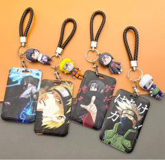 Naruto School Card Holder Student Meal Card Bus Subway Card Access Card Anime Card Holder for Boys and Girls Protection Case