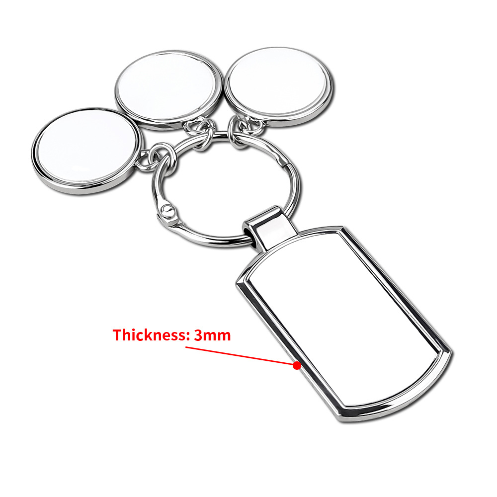 Fábrica directa creativa nueva letra en forma de corazón llavero regalo de familia joyas al por mayor