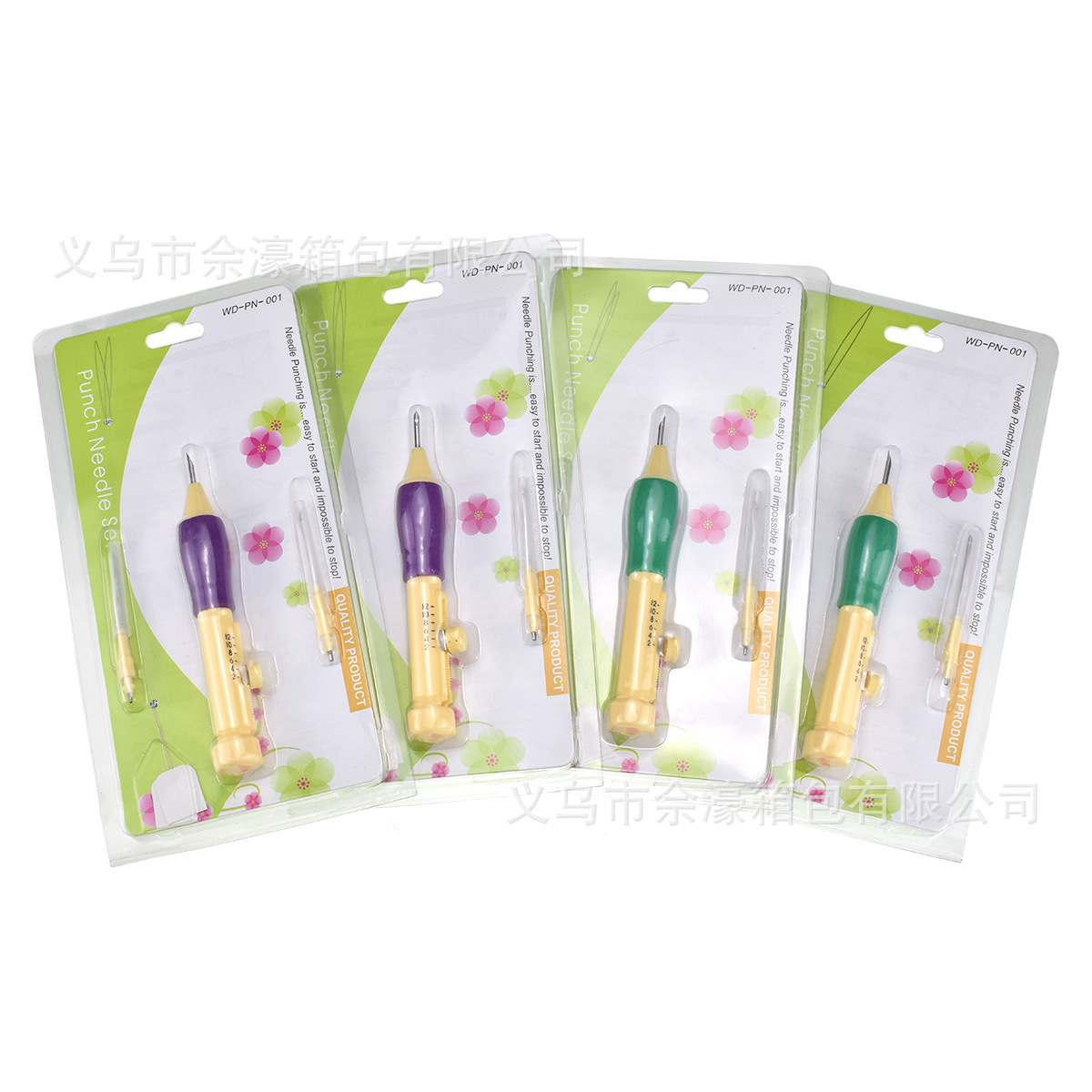 Herramientas de tejido transfronterizas, pinza de bordado DIY, 3 tipos de espesor, un conjunto de pinzas de pinza de bordado, pinza de bordado AC047