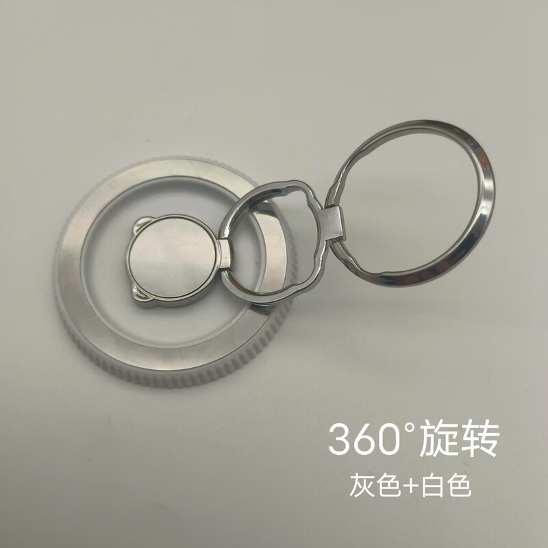 新しい磁気携帯電話リングバックル 360 ° 回転ダブルマジックリング折りたたみ金属デスクトップスタンド工場直販|undefined