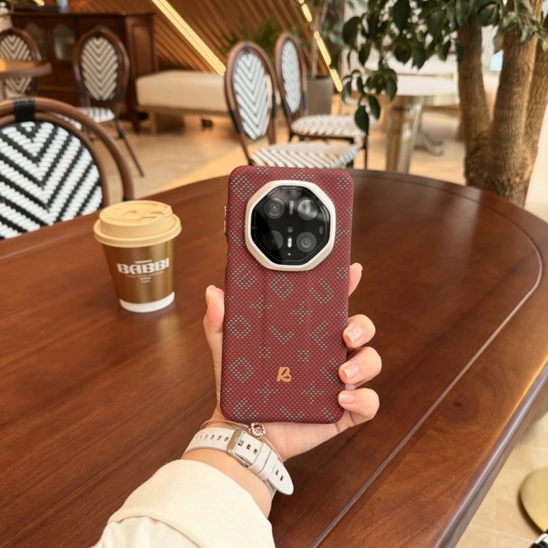 适用华为mate60rs非凡大师手机壳超薄pc70RS凯夫拉碳纤维纹防摔壳|undefined